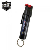 Lab Certified Streetwise 18 Pepper Spray 3/4 oz KEY RING & CLIP