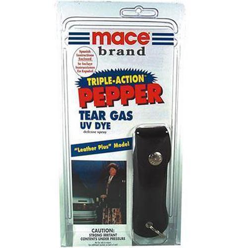 Mace Leather Plus Triple Action