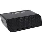 P2P WIFI Black Table Clock HD Hidden Camera