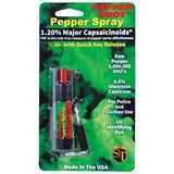 Pepper Shot 1.2% MC 1/2 oz pepper spray belt clip