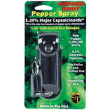 Pepper Shot 1.2% MC 1/2 oz pepper spray leatherette holster