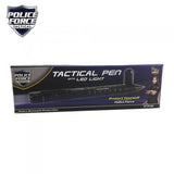 Police Force Tactical Pen w/ Light & DNA Collector