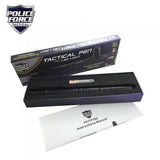 Police Force Tactical Pen w/ Light & DNA Collector