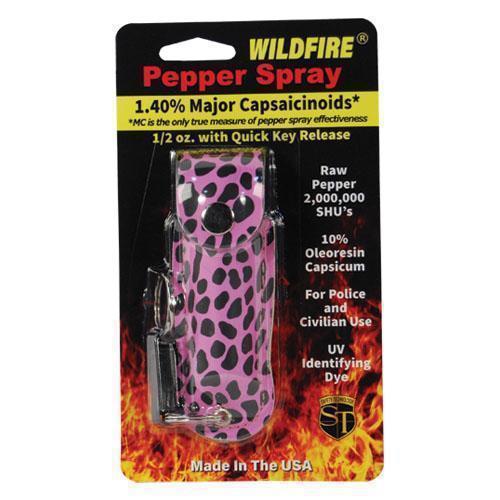 Wildfire 1.4% MC 1/2 oz Pepper Spray Cheetah