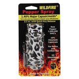 Wildfire 1.4% MC 1/2 oz Pepper Spray Leopard