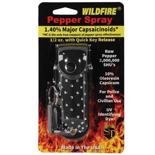 Wildfire 1.4% MC 1/2 oz Rhinestone Leatherette Holster